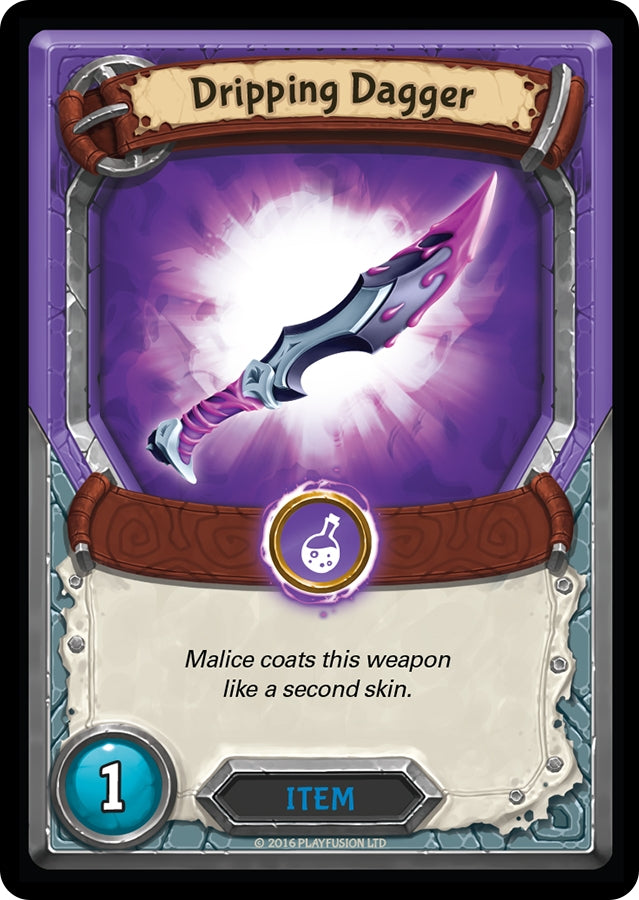 Dripping Dagger (Claimed) [AWA] - Lightseekers TCG Single