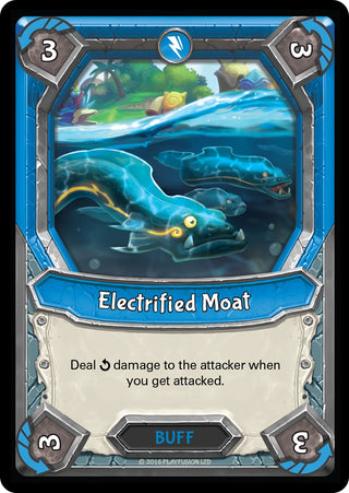 Electrified Moat (Claimed) [AWA] - Lightseekers TCG Single