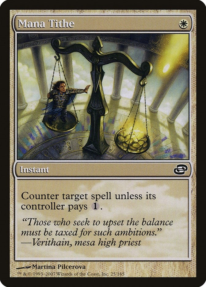 Mana Tithe (25) [PLC] - MTG Single