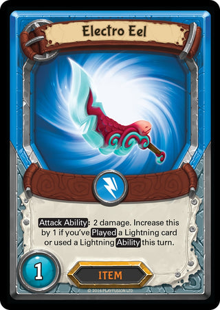 Electro Eel (Unclaimed) [AWA] - Lightseekers TCG Single