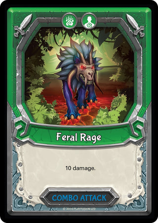 Feral Rage (Unclaimed) [AWA] - Lightseekers TCG Single