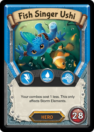 Fish Singer Ushi (Claimed) [AWA] - Lightseekers TCG Single