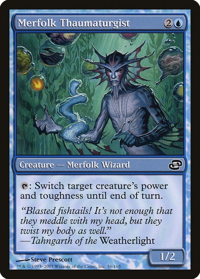 Merfolk Thaumaturgist (56) [PLC] - MTG Single