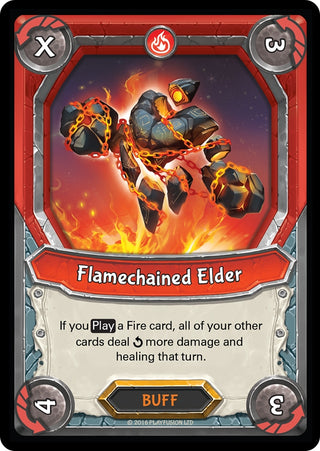 Flamechained Elder (Claimed) [AWA] - Lightseekers TCG Single
