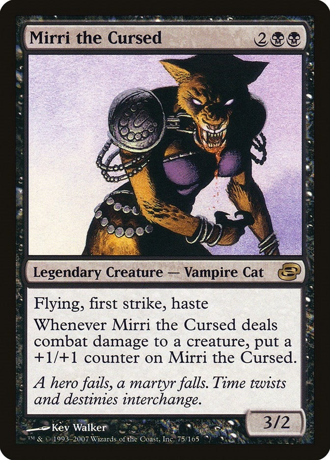 Mirri the Cursed (75) [PLC] - MTG Single