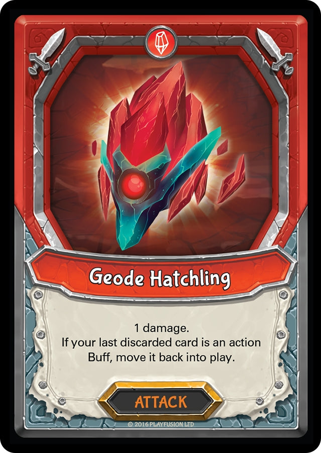Geode Hatchling (Claimed) [AWA] - Lightseekers TCG Single