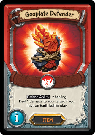 Geoplate Defender (Unclaimed) [AWA] - Lightseekers TCG Single