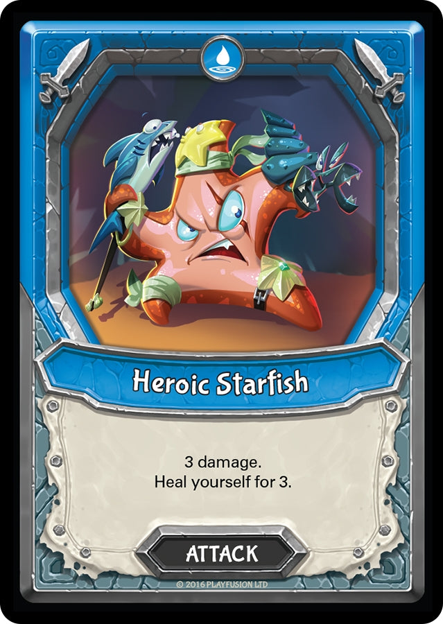 Heroic Starfish (Unclaimed) [AWA] - Lightseekers TCG Single