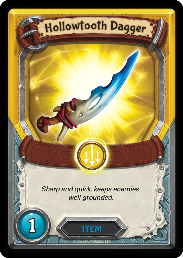 Hollowtooth Dagger (Claimed) [AWA] - Lightseekers TCG Single
