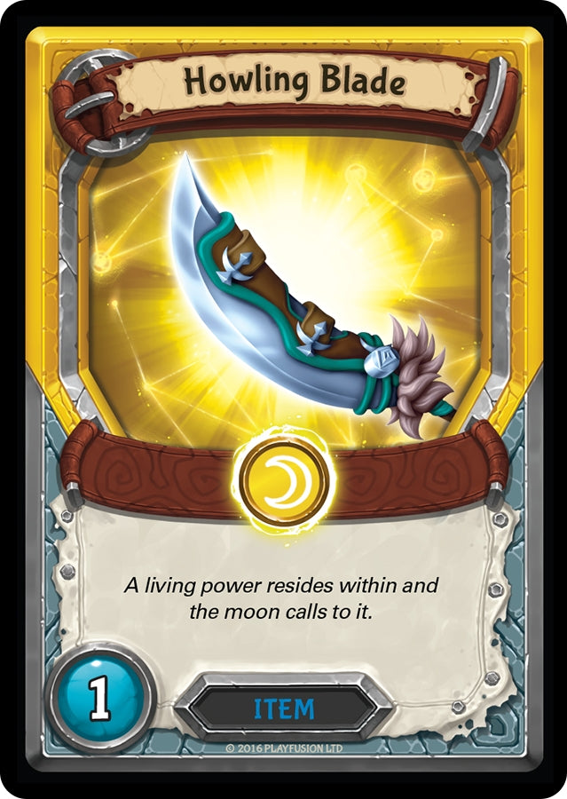 Howling Blade (Claimed) [AWA] - Lightseekers TCG Single