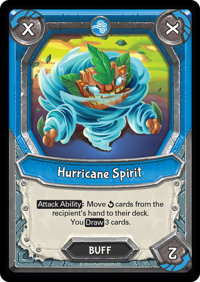 Hurricane Spirit (Unclaimed) [AWA] - Lightseekers TCG Single
