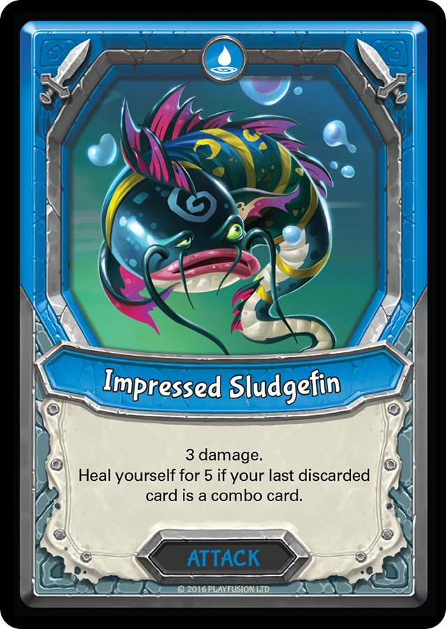 Impressed Sludgefin (Claimed) [AWA] - Lightseekers TCG Single