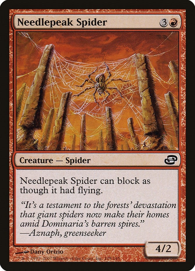 Needlepeak Spider (105) [PLC] - MTG Single