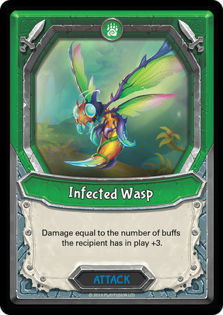 Infected Wasp (Claimed) [AWA] - Lightseekers TCG Single