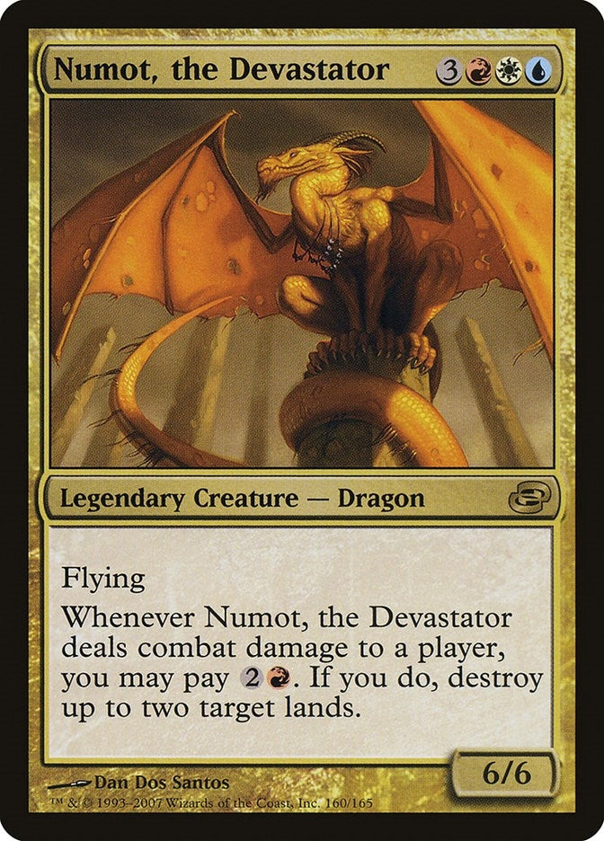 Numot the Devastator (160) [PLC] - MTG Single