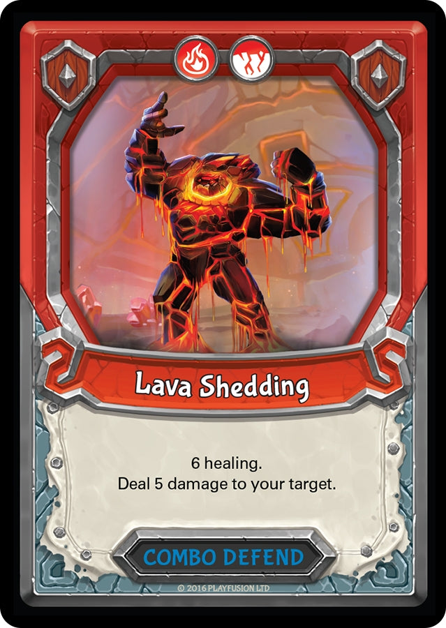 Lava Shedding (Unclaimed) [AWA] - Lightseekers TCG Single
