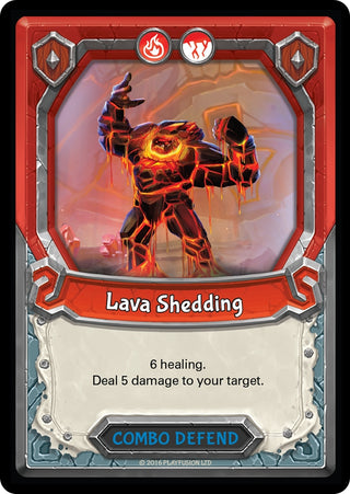 Lava Shedding (Unclaimed) [AWA] - Lightseekers TCG Single