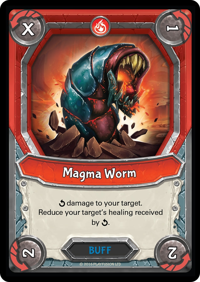 Magma Worm (Claimed) [AWA] - Lightseekers TCG Single