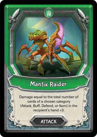 Mantix Raider (Unclaimed) [AWA] - Lightseekers TCG Single