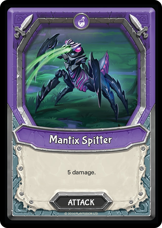 Mantix Spitter (Claimed) [AWA] - Lightseekers TCG Single