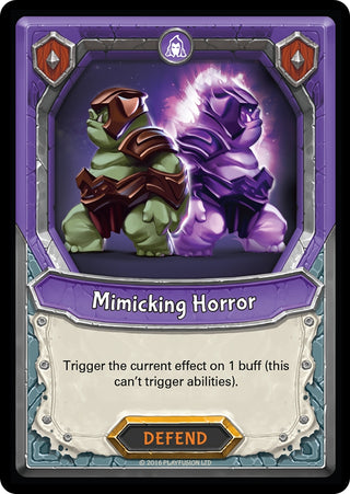 Mimicking Horror (Claimed) [AWA] - Lightseekers TCG Single