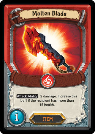 Molten Blade (Claimed) [AWA] - Lightseekers TCG Single