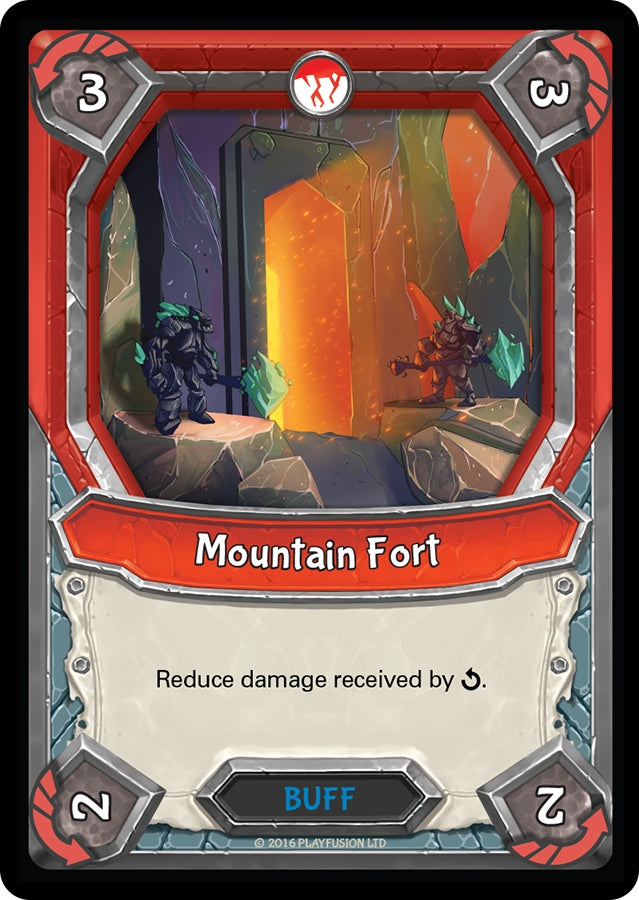 Mountain Fort (Claimed) [AWA] - Lightseekers TCG Single