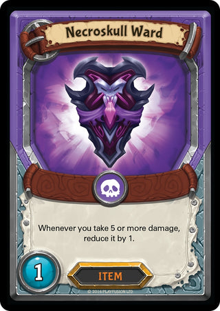 Necroskull Ward (Unclaimed) [AWA] - Lightseekers TCG Single
