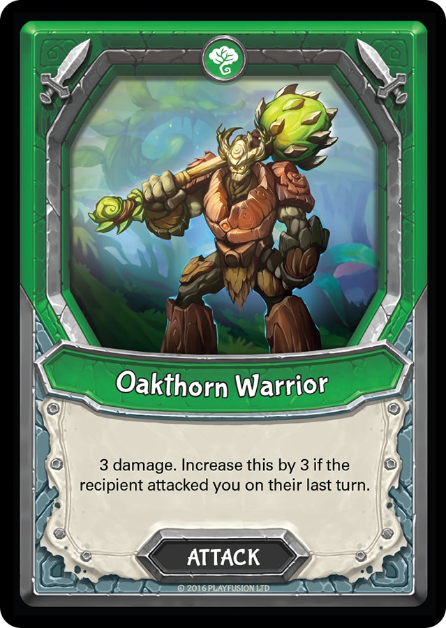Oakthorn Warrior (Unclaimed) [AWA] - Lightseekers TCG Single