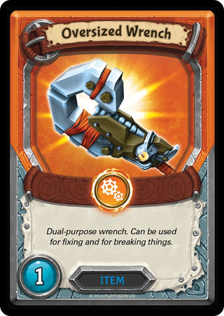 Oversized Wrench (Unclaimed) [AWA] - Lightseekers TCG Single