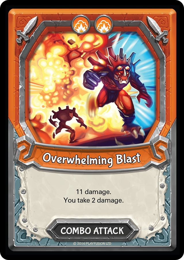 Overwhelming Blast (Claimed) [AWA] - Lightseekers TCG Single