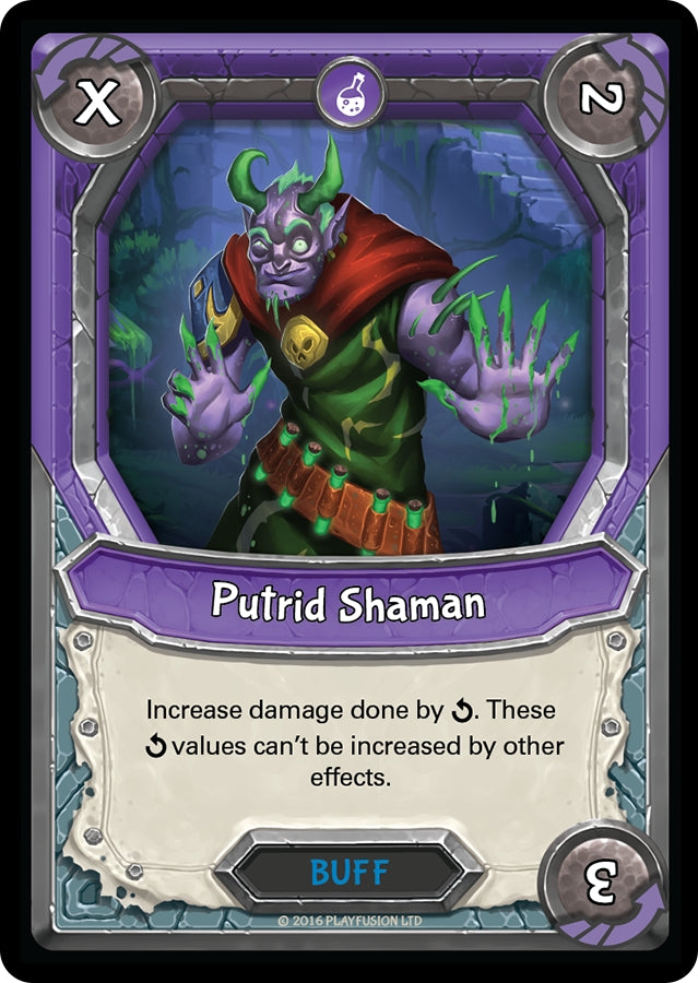 Putrid Shaman (Claimed) [AWA] - Lightseekers TCG Single
