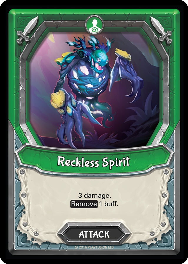 Reckless Spirit (Claimed) [AWA] - Lightseekers TCG Single