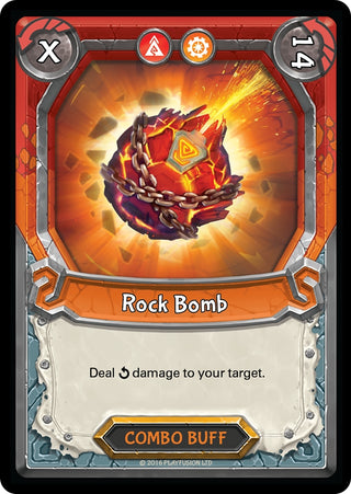 Rock Bomb (Unclaimed) [AWA] - Lightseekers TCG Single