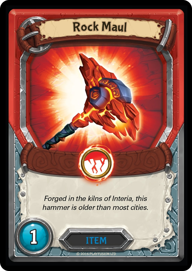 Rock Maul (Claimed) [AWA] - Lightseekers TCG Single