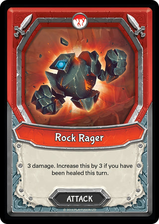 Rock Rager (Claimed) [AWA] - Lightseekers TCG Single
