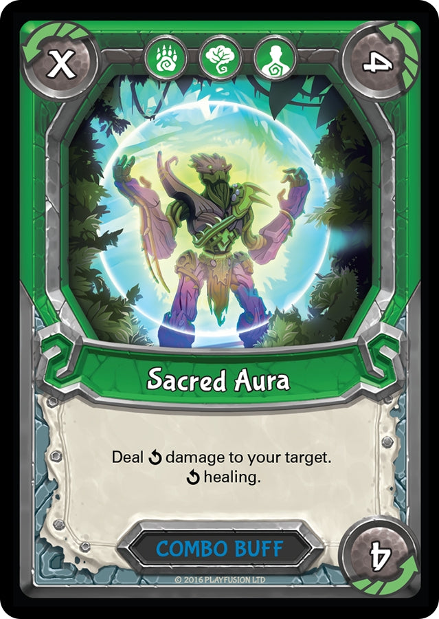 Sacred Aura (Claimed) [AWA] - Lightseekers TCG Single