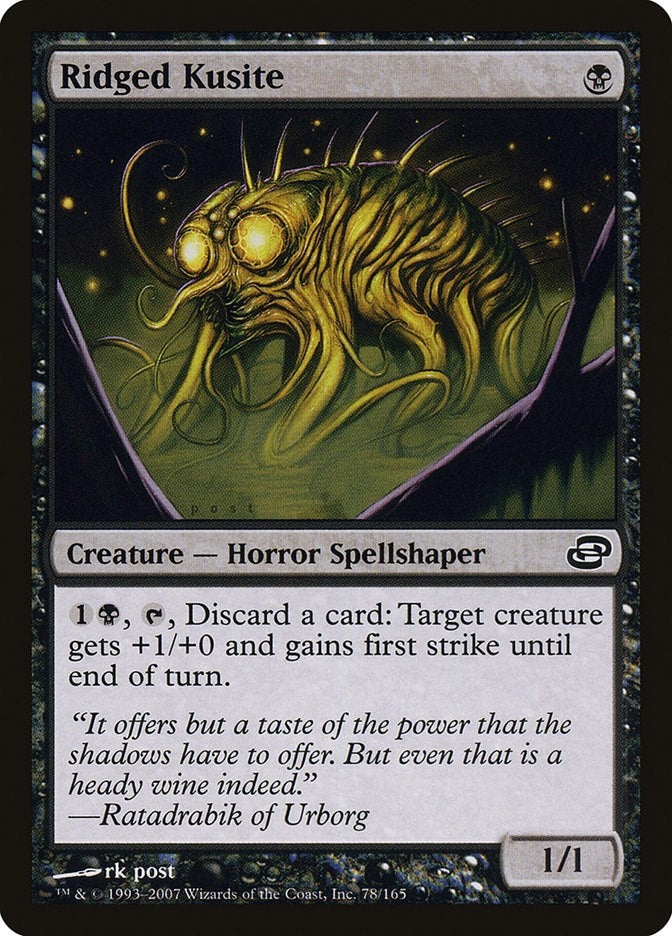 Ridged Kusite (78) [PLC] - MTG Single