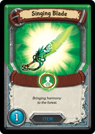 Singing Blade (Claimed) [AWA] - Lightseekers TCG Single