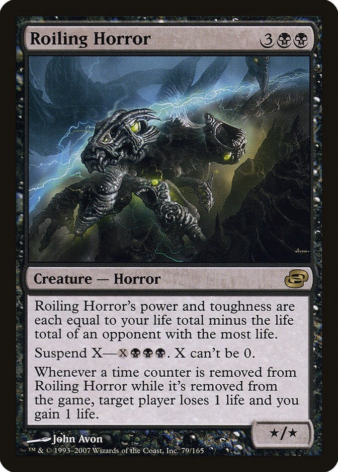 Roiling Horror (79) [PLC] - MTG Single