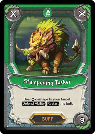 Stampeding Tusker (Unclaimed) [AWA] - Lightseekers TCG Single