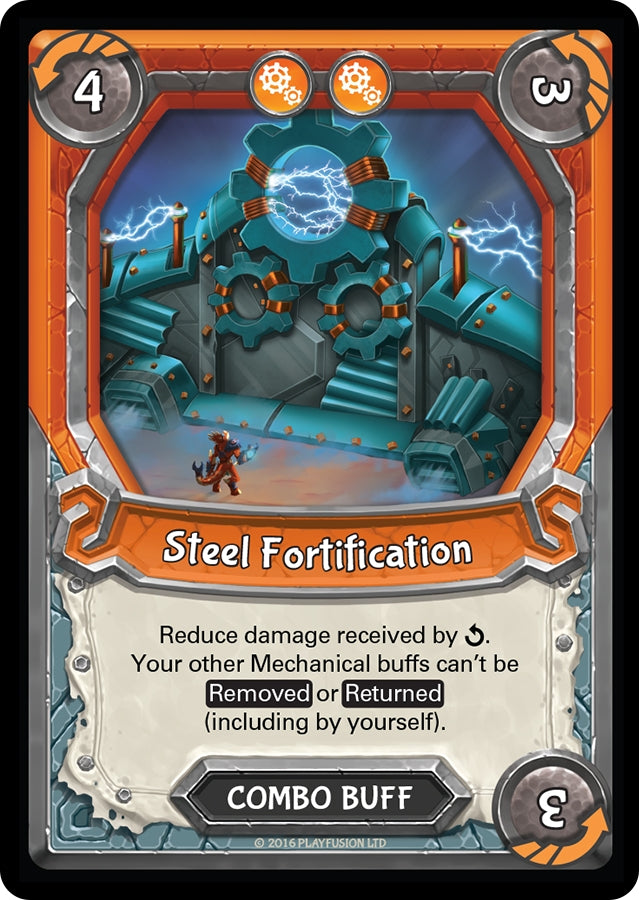 Steel Fortification (Unclaimed) [AWA] - Lightseekers TCG Single
