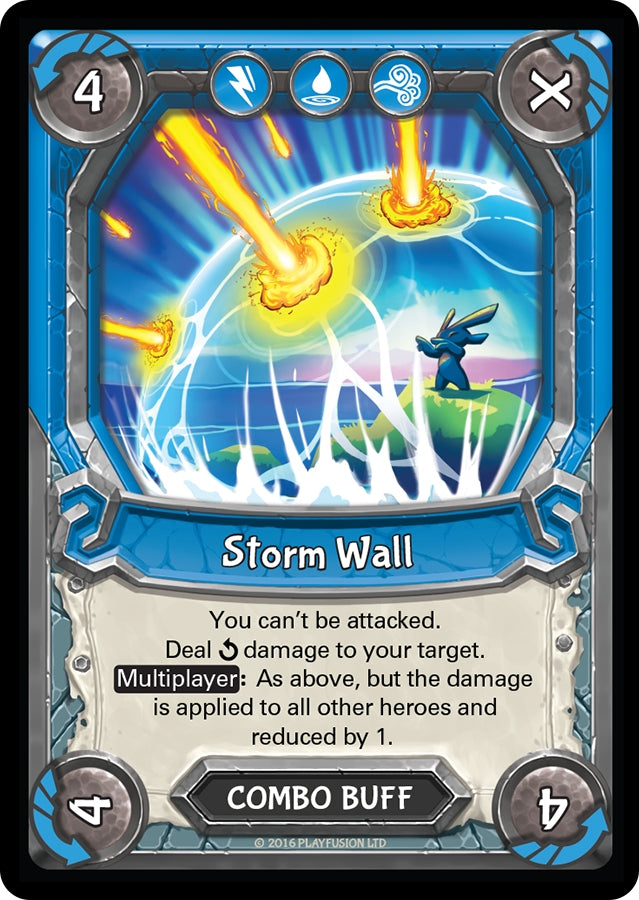 Storm Wall (Unclaimed) [AWA] - Lightseekers TCG Single