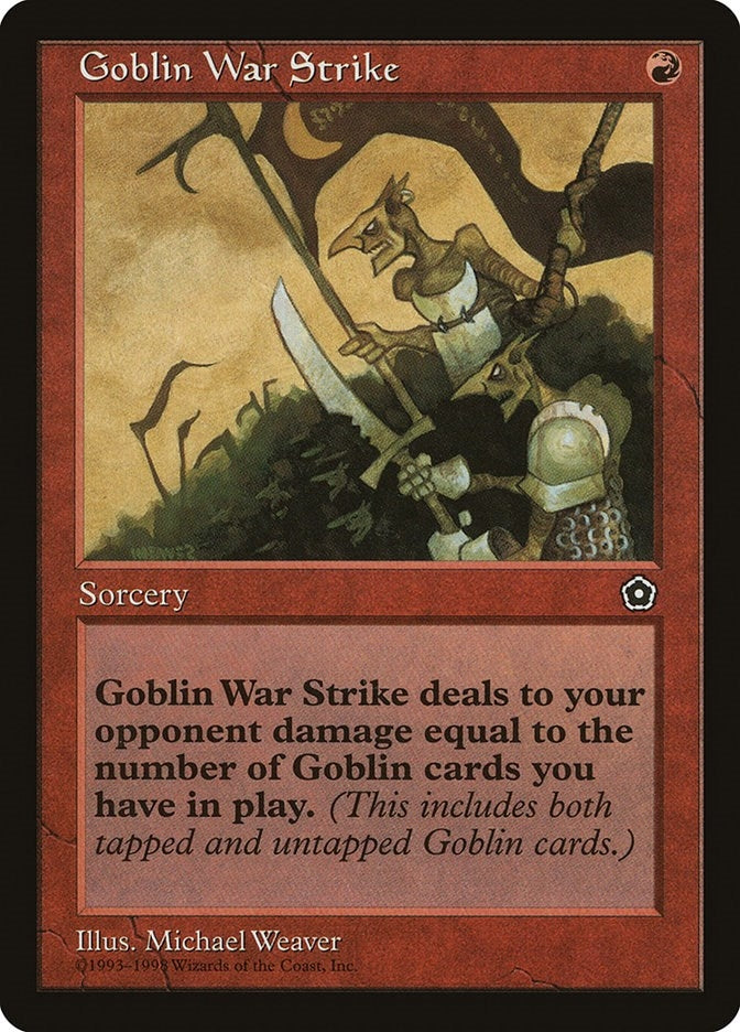 Goblin War Strike [P02] - MTG Single