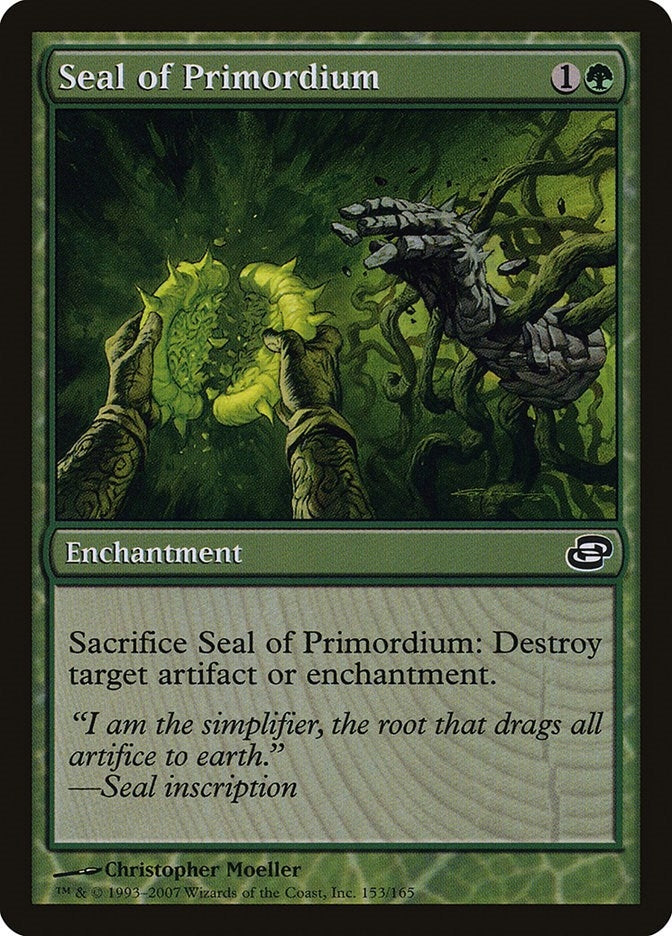 Seal of Primordium (153) [PLC] - MTG Single