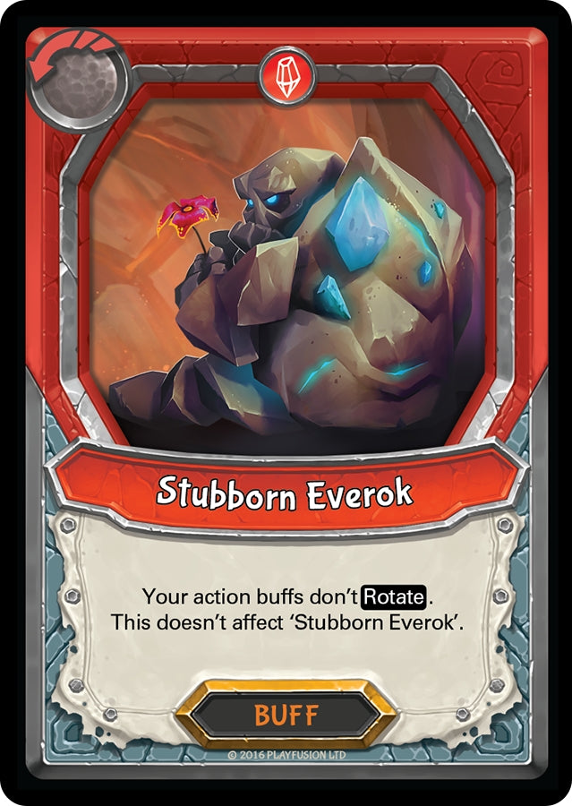 Stubborn Everok (Claimed) [AWA] - Lightseekers TCG Single