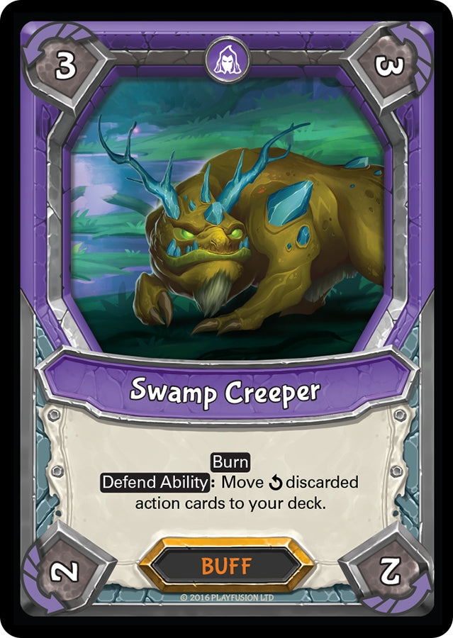 Swamp Creeper (Unclaimed) [AWA] - Lightseekers TCG Single