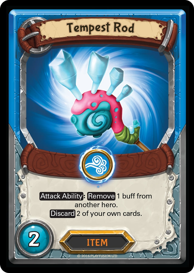 Tempest Rod (Claimed) [AWA] - Lightseekers TCG Single