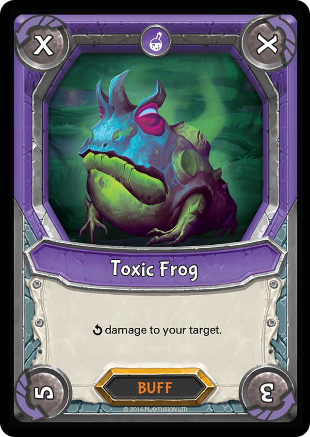 Toxic Frog (Claimed) [AWA] - Lightseekers TCG Single
