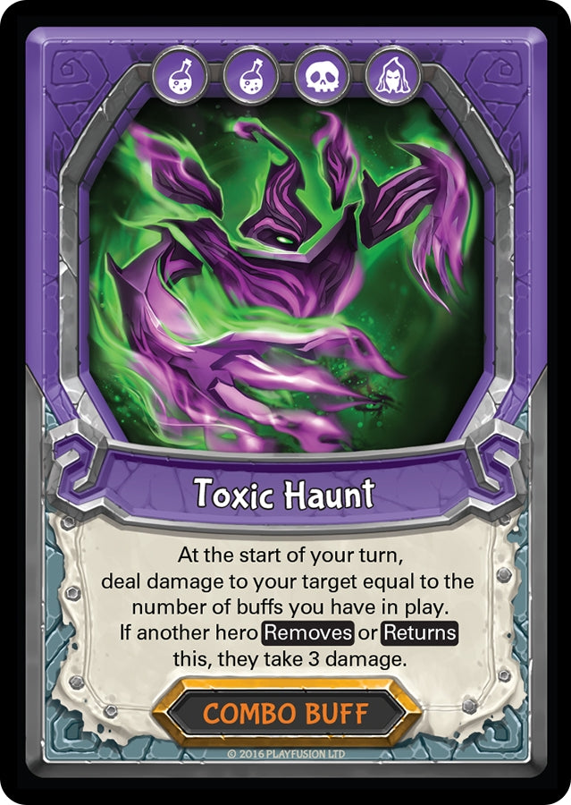 Toxic Haunt (Claimed) [AWA] - Lightseekers TCG Single